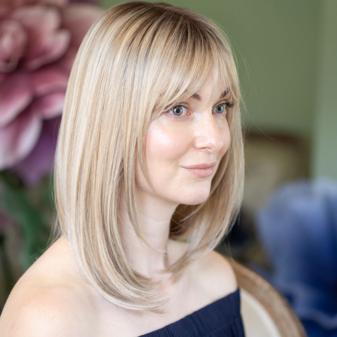 Kath Petite Mono/Hand-Tied Lace Front Wig Petite Wig Company