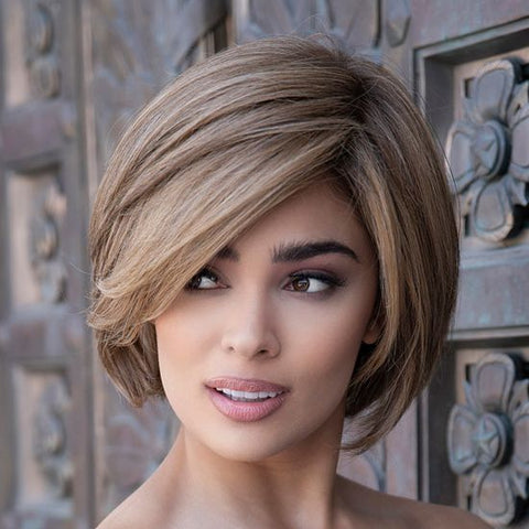 Abbey Mono Human Blend Hair Ladies Wig by Envy - Valentine Wigs