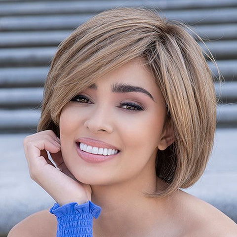 Abbey Mono Human Blend Hair Ladies Wig by Envy - Valentine Wigs