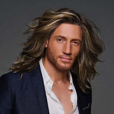 Admirable Mono Lace Front Men's Wig By HIM - Valentine Wigs