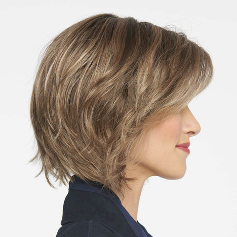 Ahead Of The Curve Part Mono Lace Front Wig By Raquel Welch - Valentine Wigs