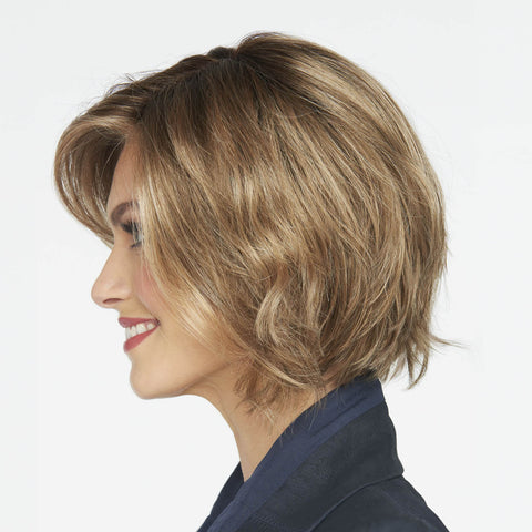 Ahead Of The Curve Part Mono Lace Front Wig By Raquel Welch - Valentine Wigs