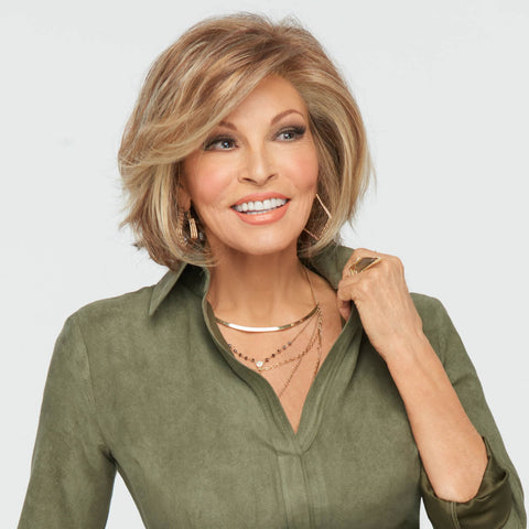 Ahead Of The Curve Part Mono Lace Front Wig By Raquel Welch - Valentine Wigs