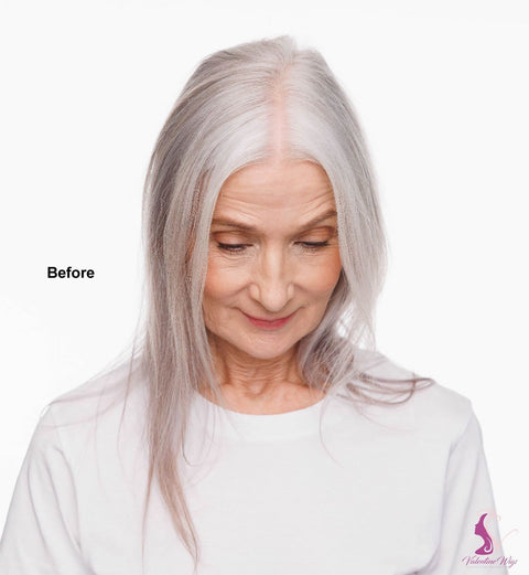 Albany Mono Top Lace Front Topper Sentoo Creative Collection - Valentine Wigs