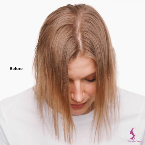 Alexas Mono Top Lace Front Topper Sentoo Creative Collection - Valentine Wigs