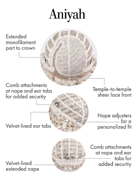 Aniyah Part Mono Ext Lace Front Wig From Kim Kimble - Valentine Wigs