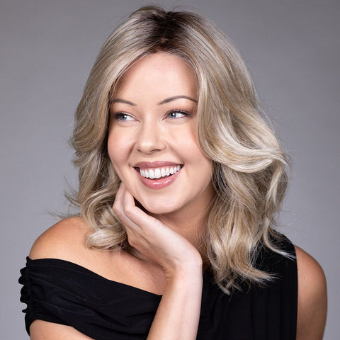 Anna Mono/Hand - Tied Lace Front Wig Belle Tress Lux SE Collection - Valentine Wigs