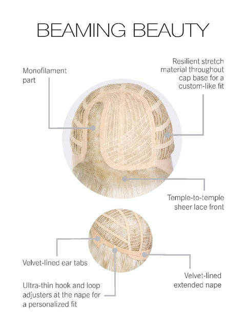 Beaming Beauty Part Mono Ext Lace Front Wig Gabor Collection Designer Series - Valentine Wigs