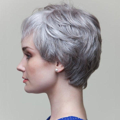 Beatrice Petite Mono/Hand - Tied Lace Front Wig Feather Premier Collection by Dimples - Valentine Wigs