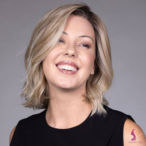 Berry Double Mono/Hand - Tied Ext Lace Front Wig Belle Tress Icons Collection - Valentine Wigs