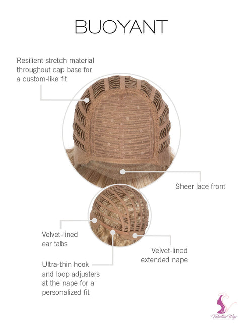 Buoyant Lace Front Wig Gabor Luxury Collection - Valentine Wigs