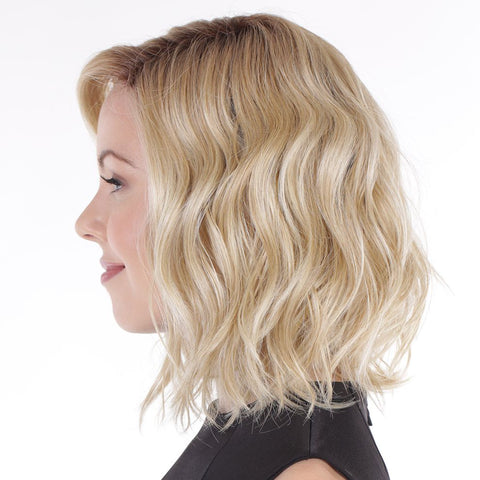 Caliente Side Part Mono Lace Front Wig Belle Tress Café Collection - Valentine Wigs