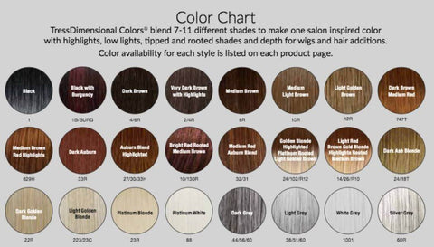 California Beach Waves Lace Front Monofilament Wig By Look Fabulous TressAllure - Valentine Wigs