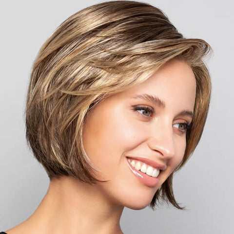 Call Part Mono Lace Front Wig Gisela Mayer Style Book Collection - Valentine Wigs