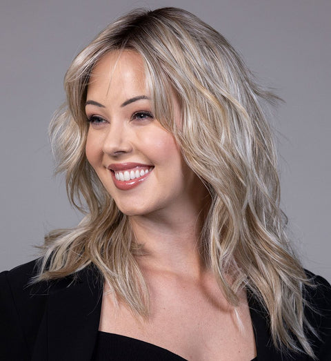 Campbell Mono/Hand - Tied Ext Lace Front Wig Belle Tress Lux SE Collection - Valentine Wigs