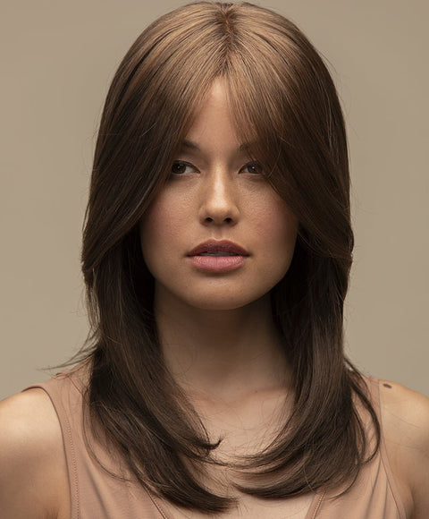 Caroline Mono/Hand - Tied Lace Front Wig Feather Premier Collection by Dimples - Valentine Wigs