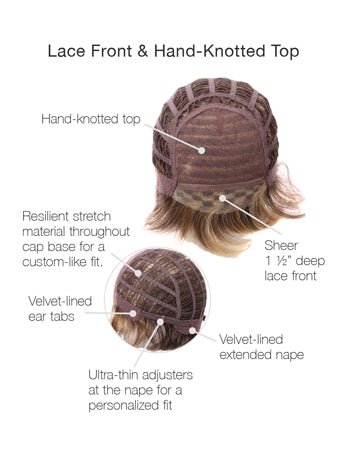 Carte Blanche Lace Front Wig Gabor Luxury Collection - Valentine Wigs