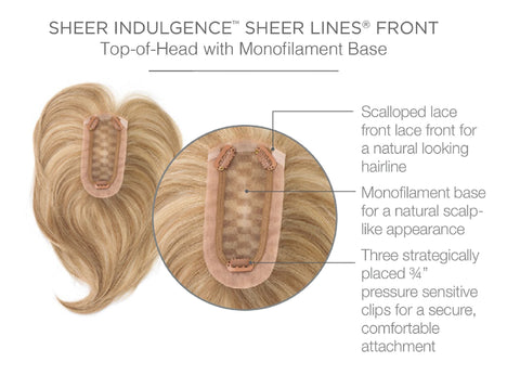Chameleon Ladies Top Piece by Raquel Welch - Valentine Wigs