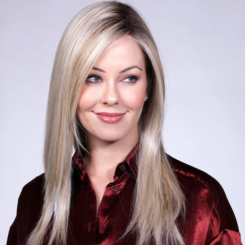 Champion Mono/Hand - Tied Ext Lace Front Wig Belle Tress Lux SE Collection - Valentine Wigs