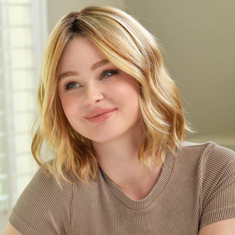 Charlotte Large Lace Front Mono Part Wig By Envy - Valentine Wigs