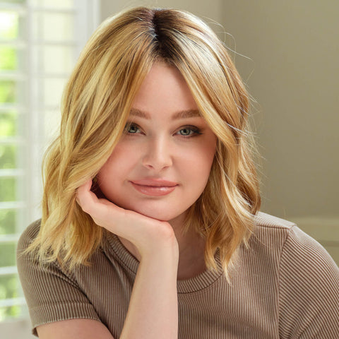 Charlotte Large Lace Front Mono Part Wig By Envy - Valentine Wigs
