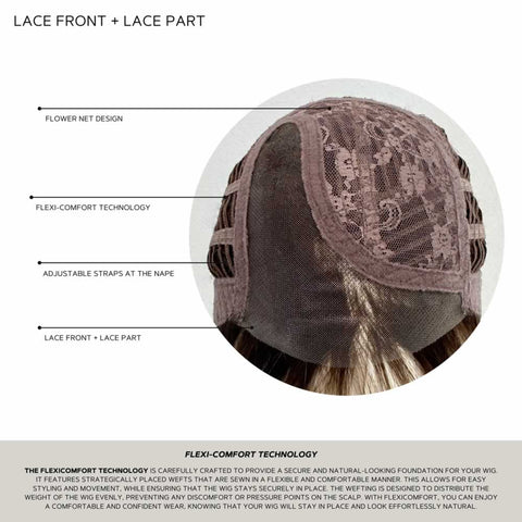 Clara Lace Part Lace Front Wig Orchid Collection Rene of Paris - Valentine Wigs