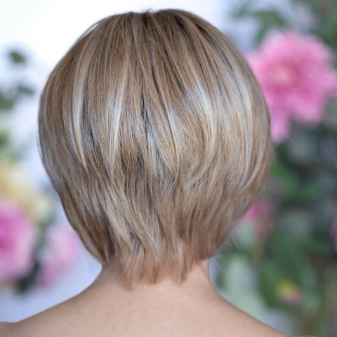 Collette Petite Mono/Hand - Tied Lace Front Wig Petite Wig Company - Valentine Wigs