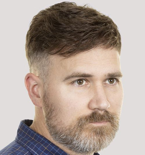 Cool Skin Human Hair Toupee From Hair World - Valentine Wigs