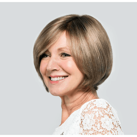 Crystal 100% Human Hair Ladies Wig from the Gem Collection - Valentine Wigs