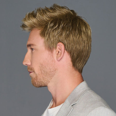 Dapper Mono Crown Lace Front Men's Wig By HIM - Valentine Wigs