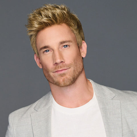 Dapper Mono Crown Lace Front Men's Wig By HIM - Valentine Wigs