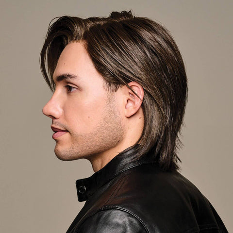 Daring Elite Mono/Hand - Tied Lace Front Men's Wig By HIM - Valentine Wigs