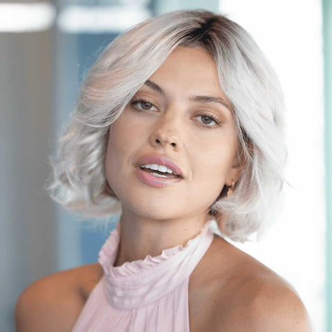 Dawn Petite Mono/Hand - Tied Lace Front Wig Petite Wig Company - Valentine Wigs