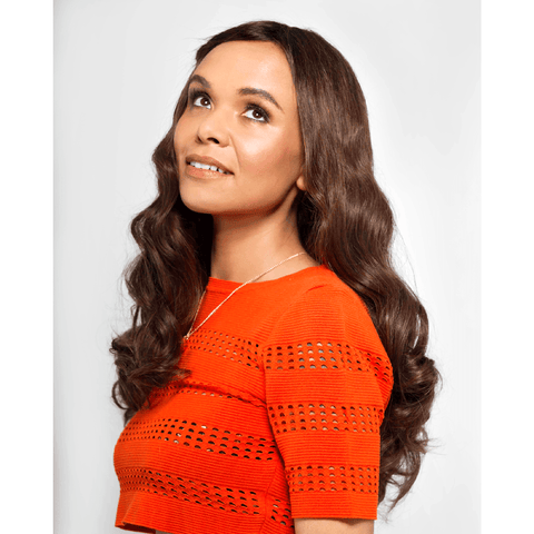 Diamond 100% Human Hair Monofilament Ladies Wig from the Gem Collection - Limited Stock - Non Returnable - Valentine Wigs