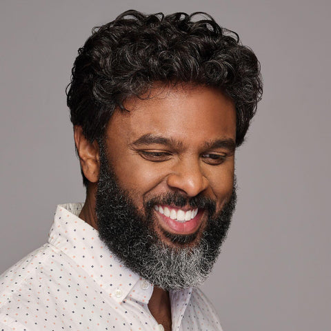 Dignified Mono Lace Front Men's Wig By HIM - Valentine Wigs