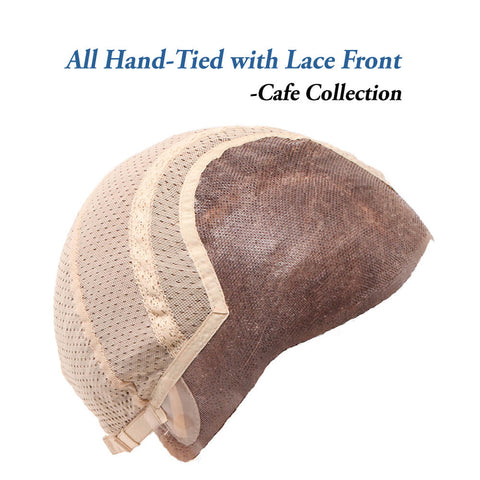 Dolce & Dolce 23 Mono/Hand-Tied Lace Front Wig Belle Tress Café Collection - Valentine Wigs