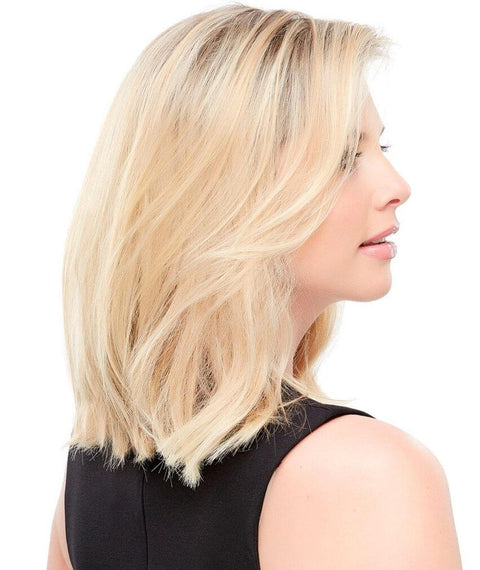 easiCrown 12" Remy Human Hair Topper By Jon Renau - Valentine Wigs