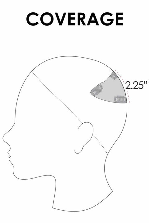 easiCrown 12" Remy Human Hair Topper By Jon Renau - Valentine Wigs