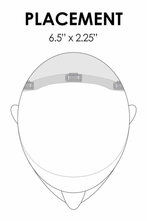 easiCrown 12" Remy Human Hair Topper By Jon Renau - Valentine Wigs