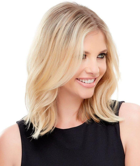 easiCrown 12" Remy Human Hair Topper By Jon Renau - Valentine Wigs