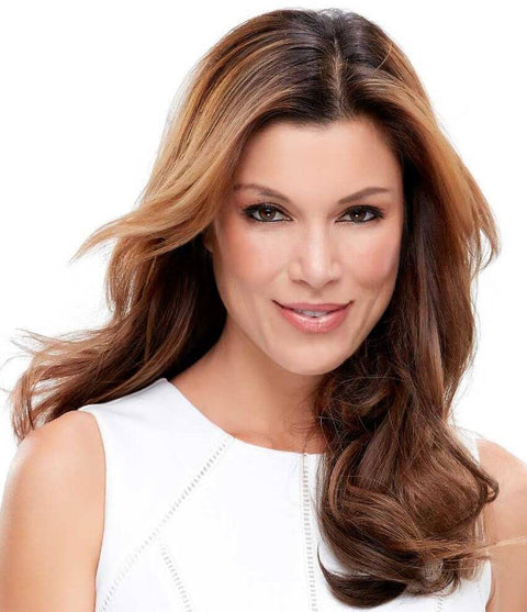easiCrown 18" Remy Human Hair Topper By Jon Renau - Valentine Wigs