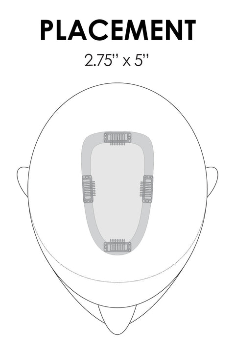 easiPart 18" Remy Human Hair Topper By Jon Renau - Valentine Wigs