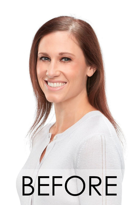 easiPart French 18" Remy Human Hair Topper By Jon Renau - Valentine Wigs