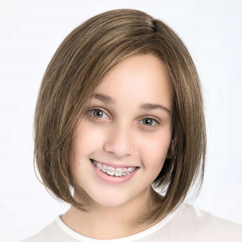 Eli Part Monofilament Lace Front Childrens Wig From The Ellen Wille Wigs For Power Kids Collection - Valentine Wigs