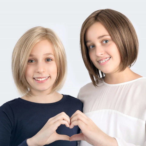Eli Part Monofilament Lace Front Childrens Wig From The Ellen Wille Wigs For Power Kids Collection - Valentine Wigs