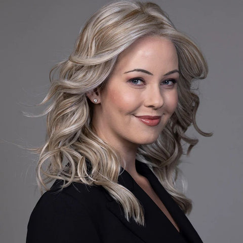 Elle Mono/Hand - Tied Ext Lace Front Wig Belle Tress Lux SE Collection - Valentine Wigs