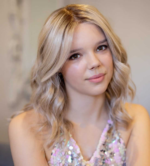 Elle Petite Mono/Hand - Tied Lace Front Wig Petite Wig Company - Valentine Wigs