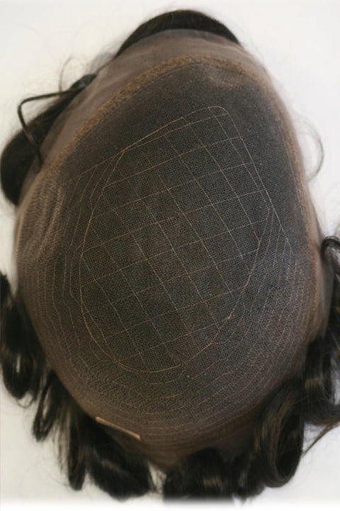 Euro Lace Human Hair Toupee From Hair World - Valentine Wigs