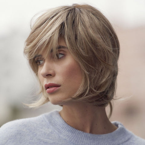 Evolution Mono Part Human Hair Topper NJ Creation Paris - Valentine Wigs