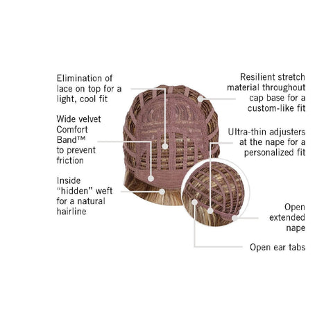 Flirty Fringe Bob Wig By Hairdo - Valentine Wigs